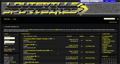 Desktop Screenshot of louisville-sportbikes.com